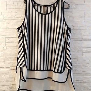 Pennington's High Low Sleeveless Blouse Size 1x